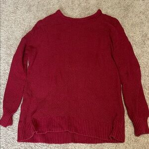 Women's Red Sweater